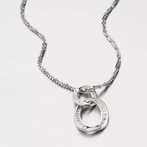 Strieborný prívesok so zirkónmi PXX07180569