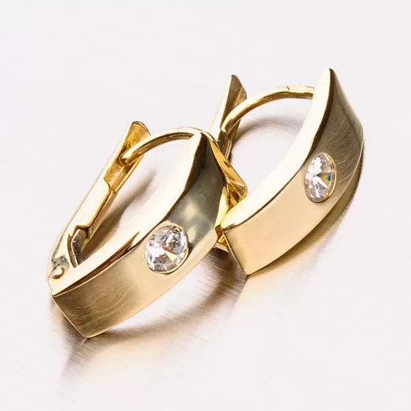 Zlaté dámske náušnice 42-31508