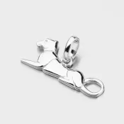 Strieborný prívesok mačkovité šelmy TP6742