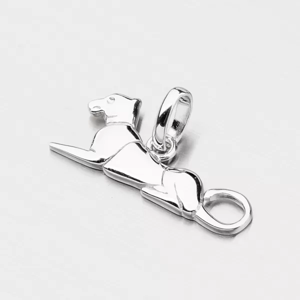 Strieborný prívesok mačkovité šelmy TP6742