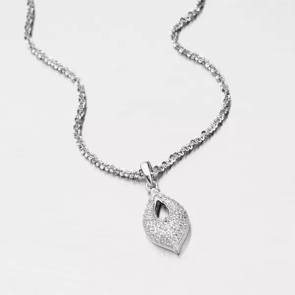 Strieborný prívesok so zirkónmi PXX02130189