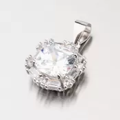 Prívesok so zirkónmi GLM13-019