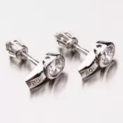 Kôstky z bieleho zlata 42-31982