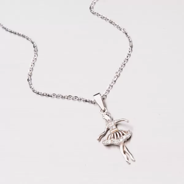 Strieborný baletka - prívesok P1504747-1905-SLX