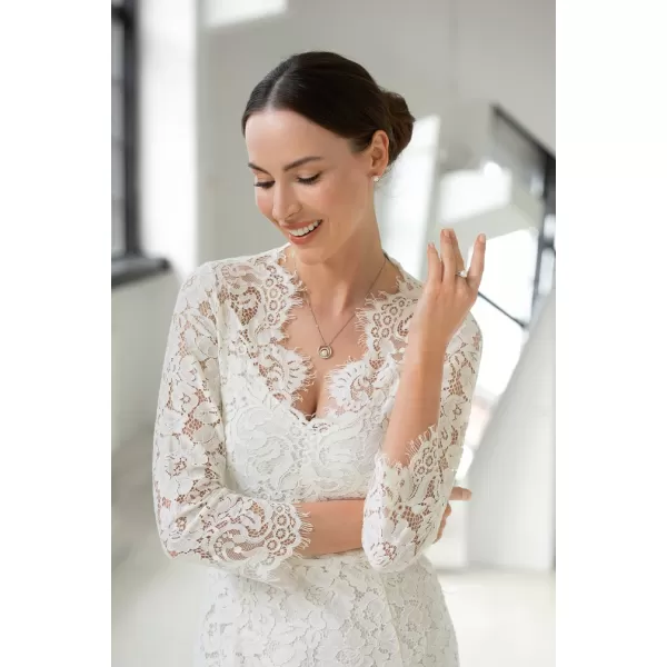 Perlová súprava z riečnych perál biela 29038.1