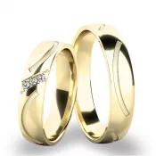 Snubné prstene zo žltého zlata SP-61063Z