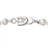 Perlový náhrdelník z pravých riečnych perál biely 22007.1