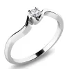 Zásnubný prsteň s diamantom ZP-10937D