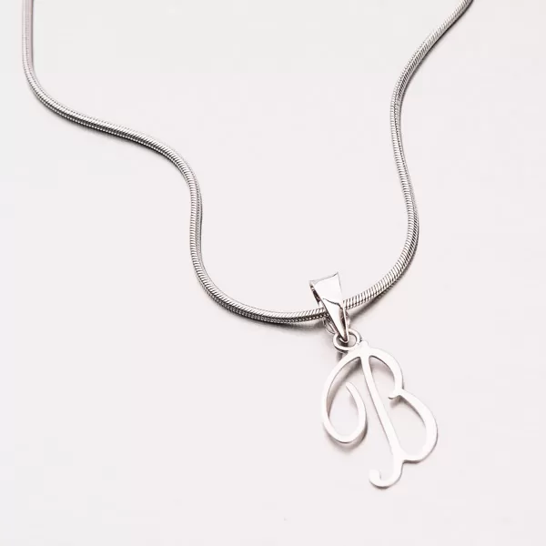 Prívesok - zlaté písmenko B 43-21029-B