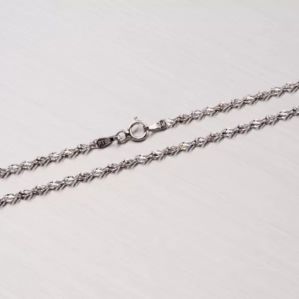 Lambáda z bieleho zlata 369-0019