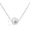 Perlový náhrdelník z pravých riečnych perál biely 22014.1