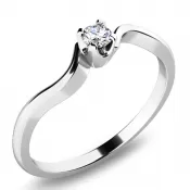 Prsteň s diamantom 10937D