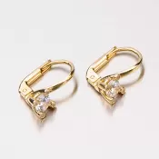 Náušnice so zirkónmi 12-376