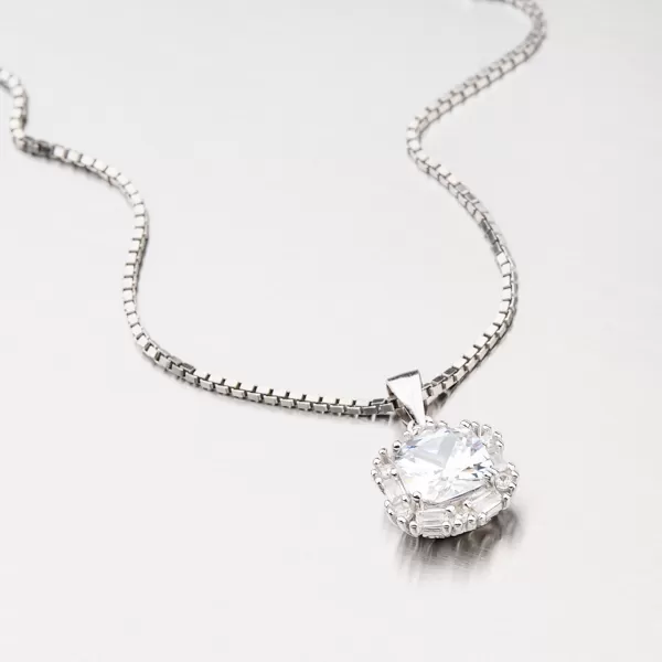 Prívesok so zirkónmi GLM13-019