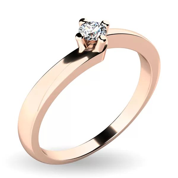 Zásnubný prsteň s diamantom ZP-10941D