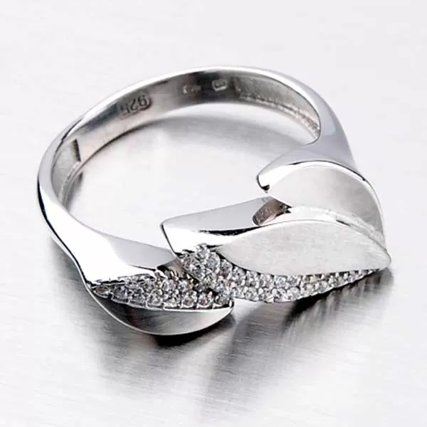 Strieborný prsteň ALY-365-OKS