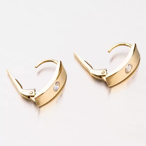 Zlaté dámske náušnice 42-31508