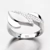 Strieborný prsteň ALY-365-OKS