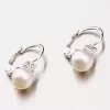 Náušnice s perlou a zirkónmi 42-31670