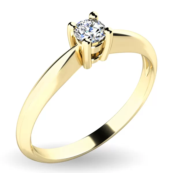 Zásnubný prsteň s diamantom ZP-10942D