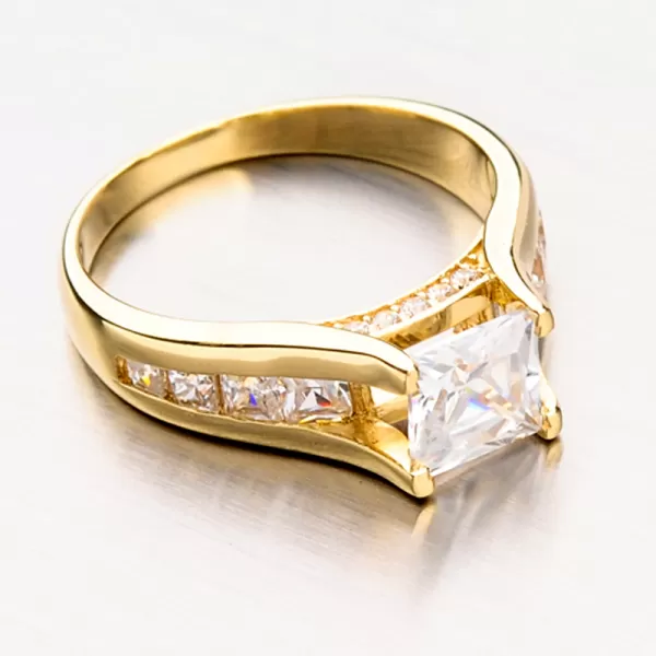 Zlatý prsteň so zirkónmi GLX-10800ZL