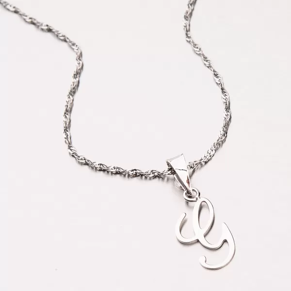 Prívesok - zlaté písmenko G 43-21029-G