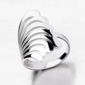 Strieborný prsteň HK-614-OKS