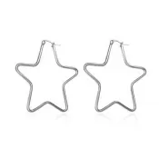 Náušnice - hviezdy 50 mm GTEC026