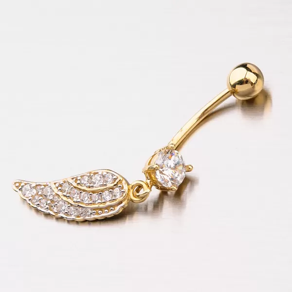 Zlatý piercing 42-21653