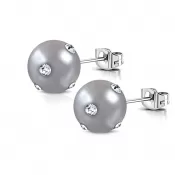 Oceľové náušnice GTTE788