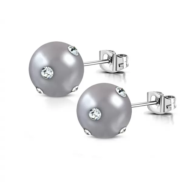 Oceľové náušnice GTTE788