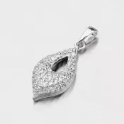 Strieborný prívesok so zirkónmi PXX02130189