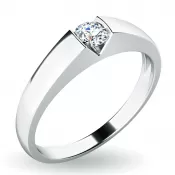 Zásnubný prsteň so zirkónom ZP-10933-B-ZIR