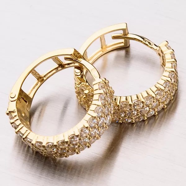 Zdobené zlaté obrúčky 42-31562