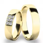 Snubné prstene - žlté zlato SP-61073Z