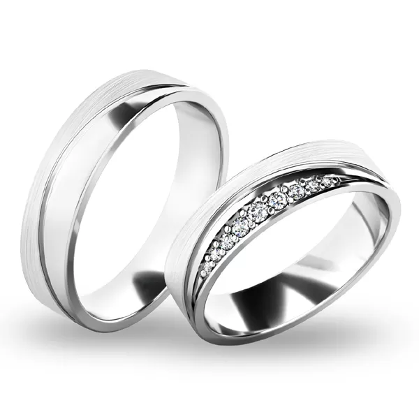 Snubné prstene - žlté zlato SP-61068Z