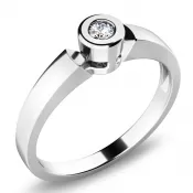 Zásnubný prsteň so zirkónom ZP-10934-B-ZIR