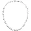 Perlový náhrdelník z pravých riečnych perál biely 22007.1