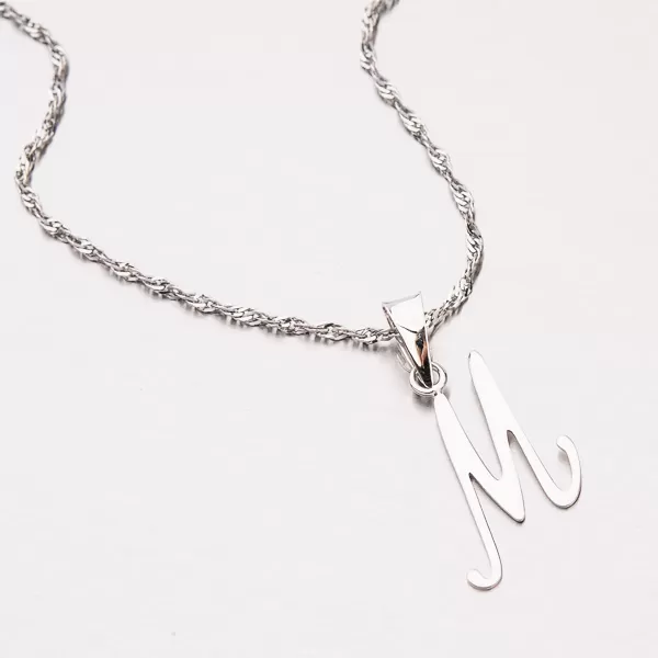 Prívesok - zlaté písmenko M 43-21029-M