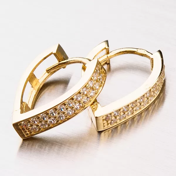 Náušnice so zirkónmi 42-31698