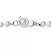 Perlový náramok z pravých riečnych perál biely 23006.1