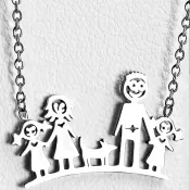 Oceľový náhrdelník GMPV461