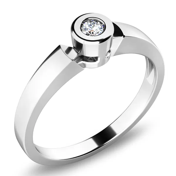 Zásnubný prsteň s diamantom ZP-10934D