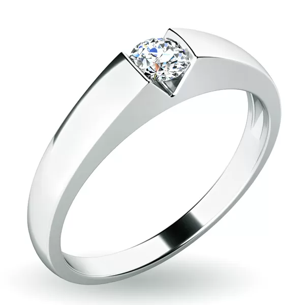 Zásnubný prsteň s diamantom ZP-10933D