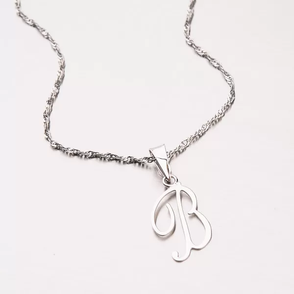 Prívesok - zlaté písmenko B 43-21029-B