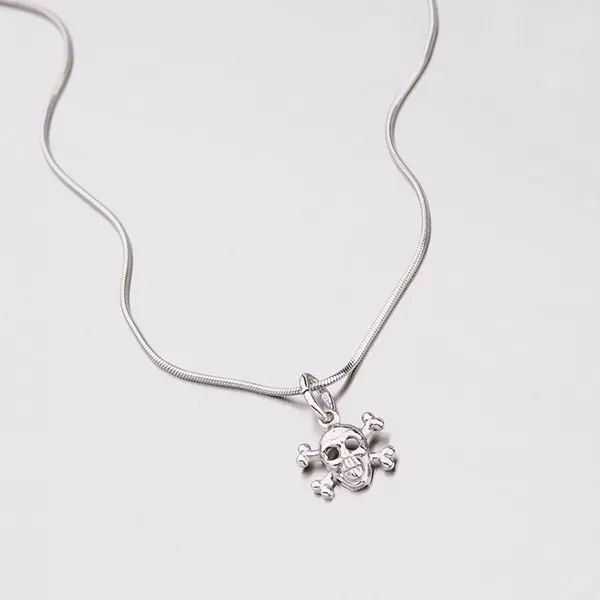 Strieborný prívesok - lebka M5700TESCHIO