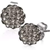 Náušnice s kryštálmi GXRY314