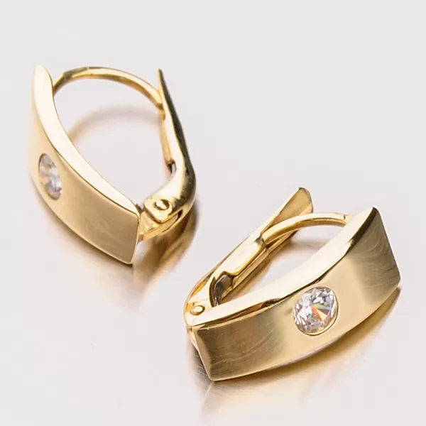 Zlaté dámske náušnice 42-31508