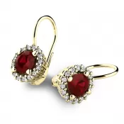 Luxusné náušnice s diamantmi 10925-ZL-DIA-GRA