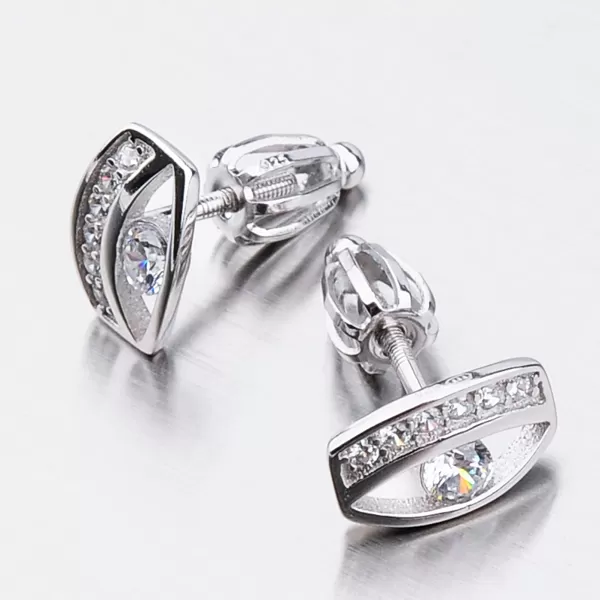 Náušnice kôstky SETST-12164S